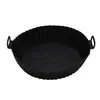 Tapete Espesso para Air Fryer Transfronteiriço, Tapete de Silicone de Grau Alimentício para Assar, Bandeja de Assar para Air Fryer Doméstica Resistente a Altas Temperaturas