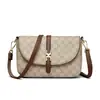 Bolso de mujer transfronterizo 2026 modelo nuevo para madres de mediana edad, bolso de hombro cruzado estampado casual, bolso de mano pequeño vintage