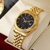 Relojes de comercio exterior Casaro en nombre de relojes para hombre relojes impermeables para hombre calendario relojes con correa de acero relojes de cuarzo al por mayor