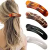 Pinza de Pato de Nuevo Estilo Transfronterizo Europeo y Americano de 11 cm de Largo para la Parte Trasera de la Cabeza, Pinza para el Cabello Simple y de Moda, Accesorio para el Cabello Práctico y Versátil
