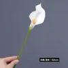 Flores Artificiais Calla Simulado para Casamento Decoração de Hotel Sala de Estar Banquete Flores Artificiais Calla Lily Simulado Eva Flores Artificiais Atacado