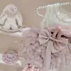 Conjunto de Dos Piezas Falda Tutú de Malla para Niñas Verano Falda Pastel de Malla Chaleco Pantalones Cortos Conjunto de Dos Piezas Popular en Internet de Moda