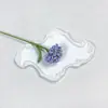Buquê de Flores de Tricô Feito à Mão, Fio de Miosótis, Flores de Tricô para Presentes de Aniversário e Natal, Flores Artificiais de Crochê, Florais Atacado