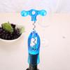 Suministros de plástico creativos multifuncionales abridor de botellas de vino simple personalizado artículos esenciales diarios herramientas de cocina