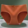Bragas para Mujer Estudiante Estilo Coreano Simples de Cintura Media Sin Costuras Niña Lindas Sexy Suaves Cómodas para Mujer