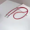 Alça Redonda de Couro Feita à Mão para Diversos Acessórios de Bolsa DIY, Alça de Bolsa de Mão, Alça de Capa de Celular, Alça de Ombro, Alça Transversal, Alça de Mão