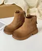 Botines de piel suave para niña, nuevo estilo otoño/invierno 2026, botas infantiles, botas de otoño de moda para niñas mayores