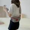2026 Nueva Moda Trendy Casual Bolso de Pecho Bolso de Cintura Versátil Ins Diseño de Nicho Bolso de Hombro Cruzado