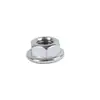 Porca Sextavada com Flange de Aço Inoxidável 304 M3-M16 Porca Antiderrapante Aço Inoxidável A4-50 Porca Dentada Dentes Antiderrapantes