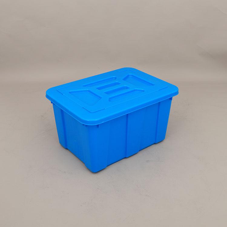 塑料水箱 带盖加厚长方形服装整理箱全新料套叠式塑胶