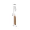 Cubiertos de Acero Inoxidable con Mango de Haya Personalizados de Fábrica, Cuchillo, Tenedor, Cuchara, Tenedor para Fruta, Palillos, Vajilla Japonesa, Hogar, Cuchara y Tenedor de Madera Maciza