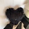 Bolso Peludo Transfronterizo para Mujer 2025 Nuevo Diseño de Nicho Peluche Moda Bolso Cruzado Gran Capacidad Bolso de Hombro