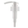32 rosca White Press loção bomba cabeça de plástico PP built-in bomba rotativa 32/410 shampoo cabeça da bomba