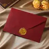 Papel de Carta con Patrón de Lino, Papel de Escritura Estilo Europeo Vintage, Cartas de Amor, Papel Especial, Invitaciones, Tarjetas de Invitación, Sobres Sellados con Cera, Papel con Membrete