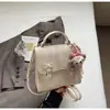 Mochila de Moda Transfronteiriça para Mulheres, Bolsa Transversal Versátil de Nicho Casual, Mochila Escolar para Estudantes Estilo Coreano, Mochila Pequena de Viagem