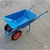 Carro Resistente Tigre, Carro de Transporte, Carretilla de una Rueda, Carro de Mano Agrícola, Carrito Pequeño para Obra, Carro de Cubeta de una Rueda, Uso Doméstico