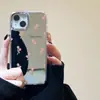 Adecuado para iPhone 17 Pro Max Rosa Tulipán Funda de Espejo para Teléfono 16 Apple 13/14 Agujero Grande 15 Nicho X