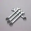 En stock al por mayor espejo 8-46 llave de doble propósito llave de anillo llave para reparación de automóviles herramientas de ferretería Linyi