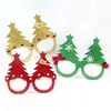 Nuevas gafas decorativas navideñas para adultos y niños, regalo de Navidad, suministros para fiestas, marcos de gafas creativos, venta al por mayor