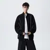 Sudadera para hombre nueva de otoño e invierno de comercio exterior al por mayor, chaqueta con capucha cárdigan de bloqueo de color moderno estilo americano, sudadera unisex