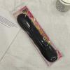 Flor de maíz negro esponjoso esponja plato para el cabello artefacto cabeza de bola herramienta para el cabello palillo para el cabello accesorios para el cabello fábrica al por mayor