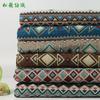 Suministro directo de fábrica de tela jacquard teñida en hilo de poliéster y algodón, estilo étnico, para ropa, vestidos, ropa infantil, chaquetas, equipaje, sofás, telas, disponible en stock.