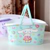 Sanrio melodia kulomi Jade poodle cesta de banho cesta de banho cesta de armazenamento de produtos de banho mulheres
