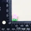 Mini Accesorios de Flores de Resina Pegamento Crema DIY Uñas Postizas Ropa Hecha a Mano Hebilla de Zapato Pasador Funda de Teléfono Celular Parche Lote