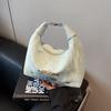 Bolsas Pequenas Transversais da Moda para Mulheres 2025 Nova Moda Versátil Bolsa de Mão de Verão Bolsa Dumpling