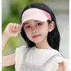 Chapéu de sol infantil, boné para atividades ao ar livre, confortável e respirável, adequado para meninos e meninas, esportivo, viseira para bebê, chapéu de exterior para estudantes, moderno
