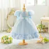 Frozen Infantil Junho 1 Meninas Borboleta Lantejoula Pontu Saia Alça Vestido Princesa em estoque Saia Princesa Verão Feminino