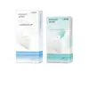 Mascarilla médica Haishi Hainuo de verano, fina, transpirable, desechable, de tres capas, blanca, embalaje independiente para niños y niñas.