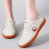 Sapatos de Tai Chi para Pessoas de Meia-Idade e Idosos, Sapatos Casuais Confortáveis para Mulheres, Tênis para Exercícios Matinais Diários, Sapatos Femininos com Solado Macio