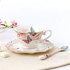 Cerâmica Doméstica Estilo Francês Jantar Ocidental Luxo Retangular Porcelana Óssea Cozinhar Prato de Peixe Tigela Prato Louça Bonita