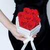 Caja de Cajones Hexagonal con Flor Eterna Transfronteriza Cubo Abrazo Paquete de 7 Cajas de Regalo de Alta Gama Regalo para el Día de la Madre San Valentín