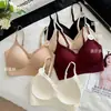Ropa interior cálida y amigable con la piel para Otoño e Invierno, Chaleco Nube de Proteína de Seda Xiaoyunji, Anticaída, Elevación sin Costuras, Soporte Suave