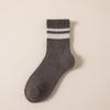 Calcetines de Otoño e Invierno para Mujer Tulipán Calcetines de Tubo Medio Cálidos para Adulto con Forro Polar Engrosados Calcetines de Algodón de Invierno para Madre Calcetines de Felpa