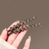 Exquisita Horquilla Coreana para Mujer, Pasador de Cristal con Acabado de Alta Gama, Pinza Lateral de Pedrería, Elegante Accesorio para el Cabello, Pinza para Flequillo, Par de Pinzas