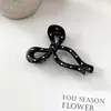 Presilha de Cabelo de Bolinhas Pretas para Mulheres, Pente de Cabelo de Alta Qualidade para Penteado Preso na Nuca, Novo Modelo de Presilha de Cabelo Estilo Coreano Acessório de Cabelo