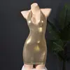 12235 Vestido Liso Bodycon de Renda Europeu e Americano Transfronteiriço Amazon com Cadarço nas Costas Sem Costas Alta Elasticidade para Mulheres