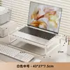 Elevador de Monitor de Computadora Soporte para Laptop Soporte de Refrigeración Estilo Parrilla para Escritorio Elevador de Monitor de Oficina