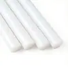 Varilla de nylon PA66 blanca personalizada, aislante, resistente al desgaste, retardante de llama, tira cilíndrica sólida, varilla de plástico de ingeniería, varilla de nylon puro