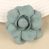Vendas diretas da fábrica em estoque atacado 4,5 cm broche de flor de microfibra broche de flor artesanal tecido de flor acessórios de roupas de flores joias faça você mesmo