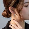 Ins Aretes Nicho Europeos y Americanos de Dibujos Animados Planeta Luna Astronauta Aretes Aretes Aretes con un Estilo Femenino y Elegante