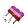 Esponja de Hielo de Empalme Tricolor Personalizada en Masa Cepillo Esponja para Limpieza de Contenedores de Vidrio Esponja de Limpieza con Correa