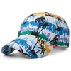 Gorra de Béisbol Lisa con Graffiti de Verano para Hombres y Mujeres, Sombrero de Protección Solar para Exteriores, Gorra Deportiva de Moda, Gorra con Visera Casual, Transfronterizo