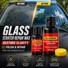 KineShineX Pasta de Polimento para Oxidação e Arranhões em Vidros de Carro para Janelas e Para-brisas com Pequenos Arranhões, Clareamento e Reparo