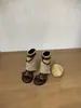 Sandalias de Moda Retro Estilo Hebilla de Cinturón Punta Redonda Media Pantorrilla para Mujer 2026 Tendencia Verano Nuevas Botines Cortos Slip-On Abiertos que Aumentan la Altura