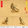 Latão Zodiac Criativo Tridimensional Zodiac Personalizado Chaveiro de Carro Pingente Acessórios Pequeno Presente Fabricante Atacado
