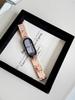 Correa de Metal para Reloj Cuadrada con Cierre de Mariposa Acabado Espejo Delgado para Series Xiaomi Mi Band 11/10/9/8